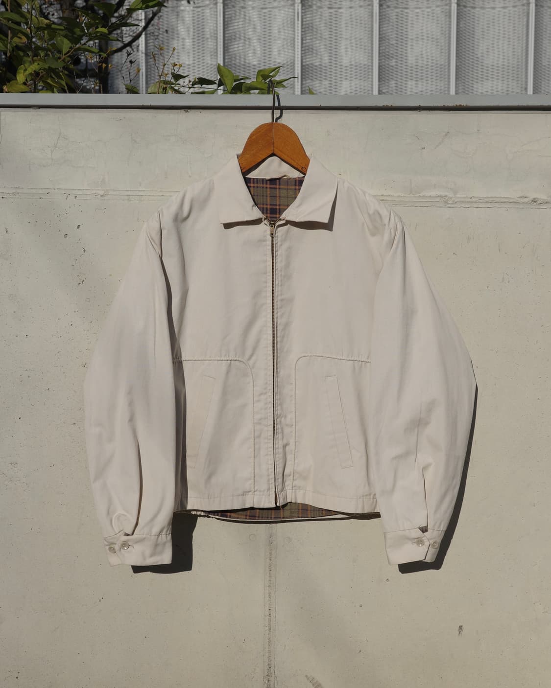 60s 빈티지 플란넬 라이닝 드리즐러 자켓 상품이미지1