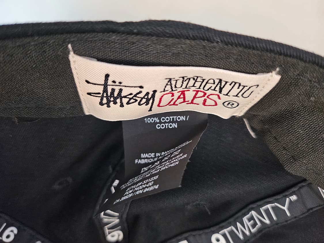 스투시SS링크9트웬티 캡 블랙 상품이미지3