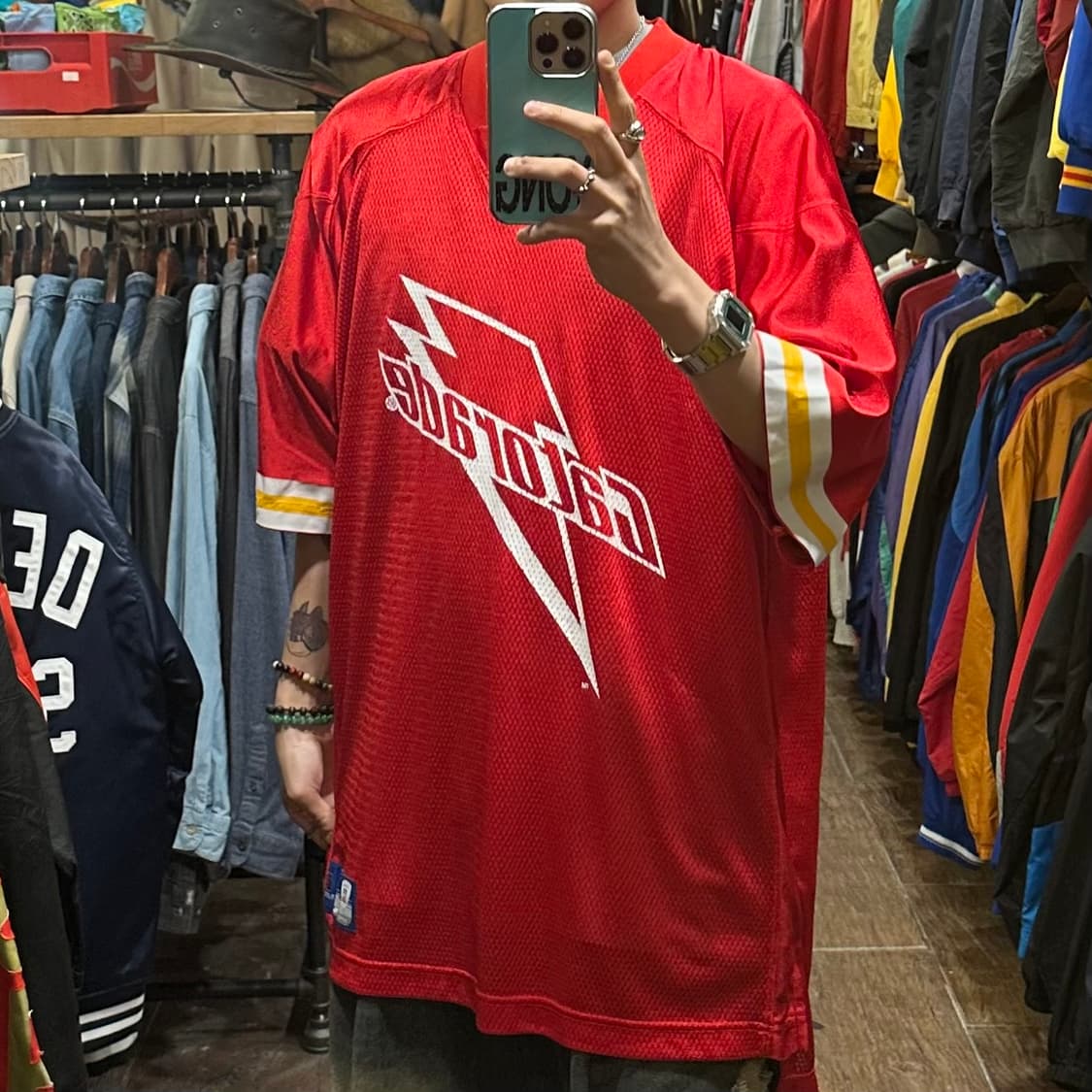 [HI] NFL 리복 반팔져지 레드 상품이미지3