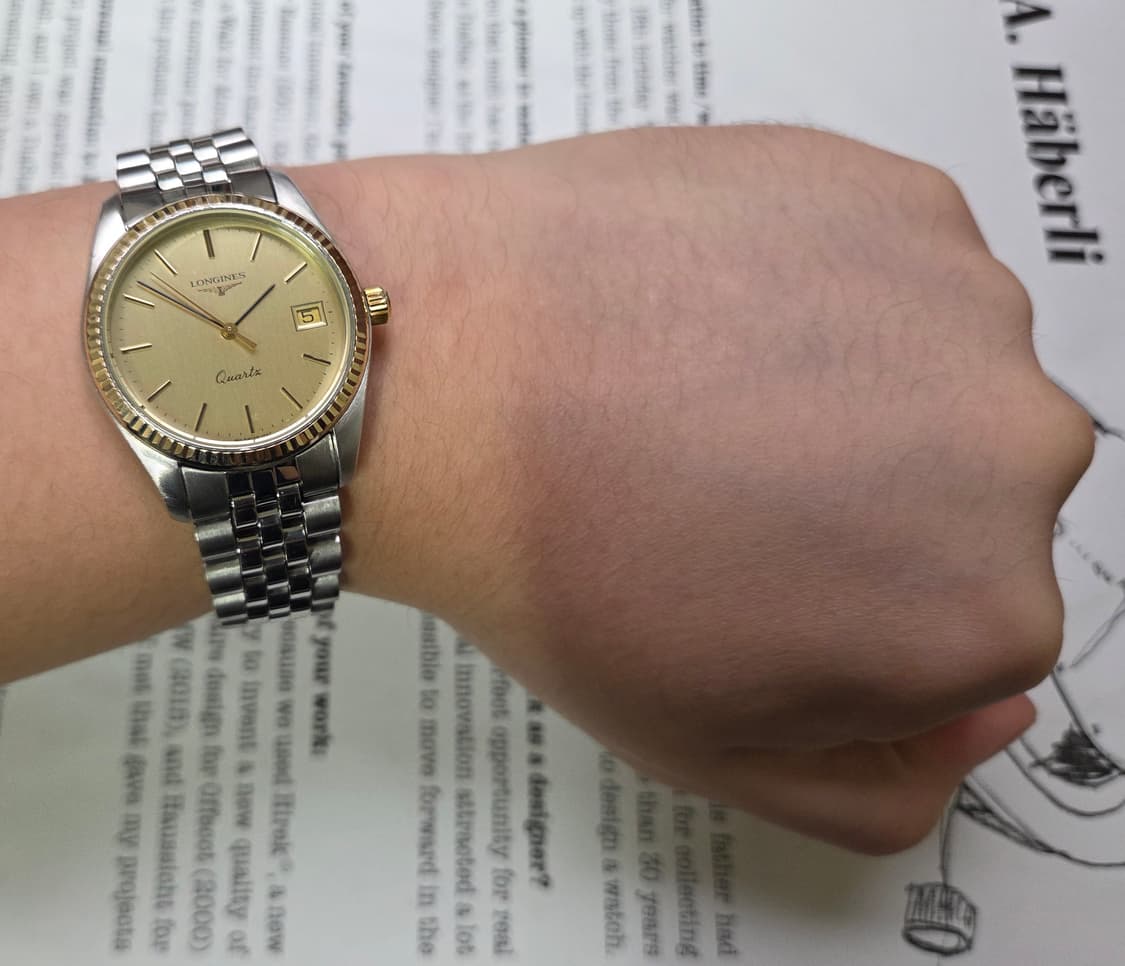 레어] 빈티지 론진 데이저스트 플루티드베젤 황금날개 쥬빌리줄 ver. 
 상품이미지9