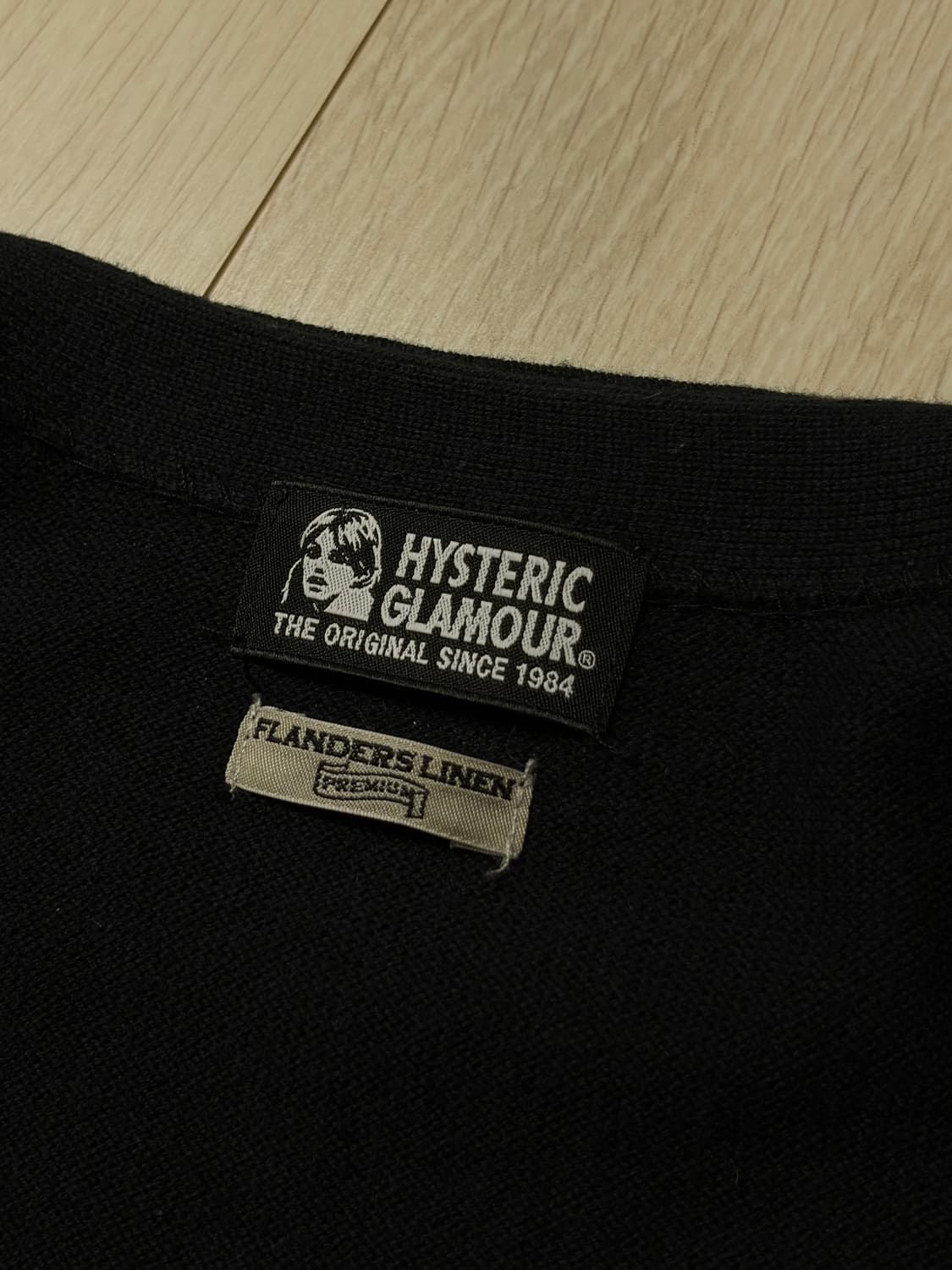 (유일매물)히스테릭글래머 자수 레트로 가디건 상품이미지6