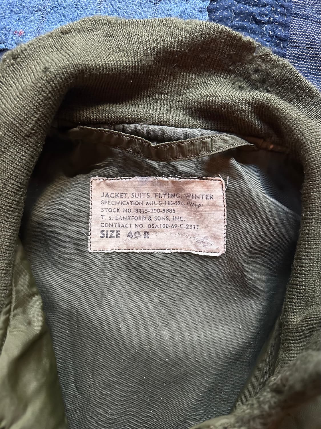 60s USN USMC G-8 Wep Jacket 빈티지 웹자켓 상품이미지7