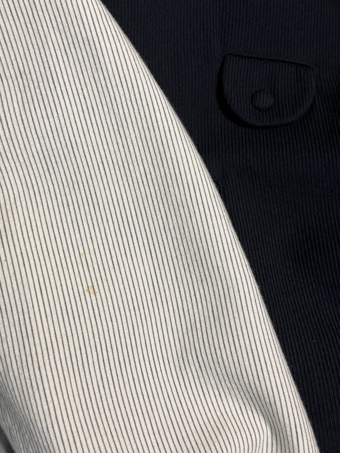 STU 스트라이프 바시티 L사이즈 상품이미지2