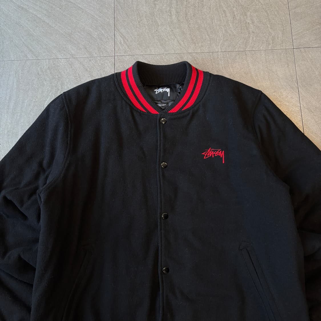 스투시 정품 30주년 울 바시티 자켓 상품이미지4