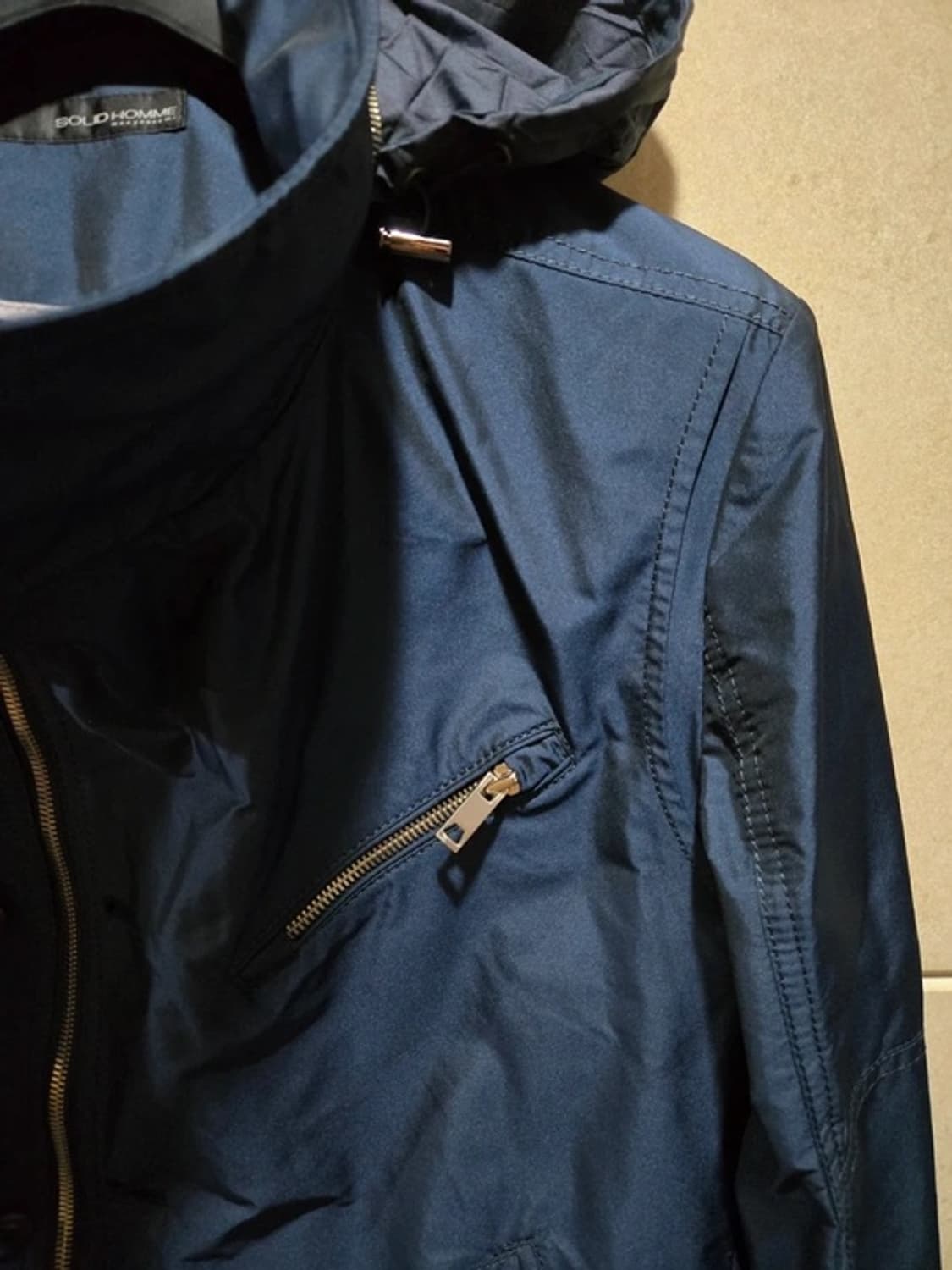우영미 Solid Homme Asymmetrical Zip 자켓 상품이미지5