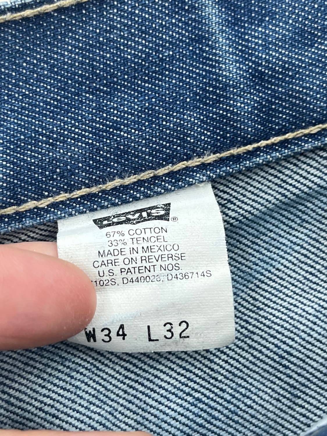 [35] LEVIS ENGINEERED CURVED JEANS 상품이미지5