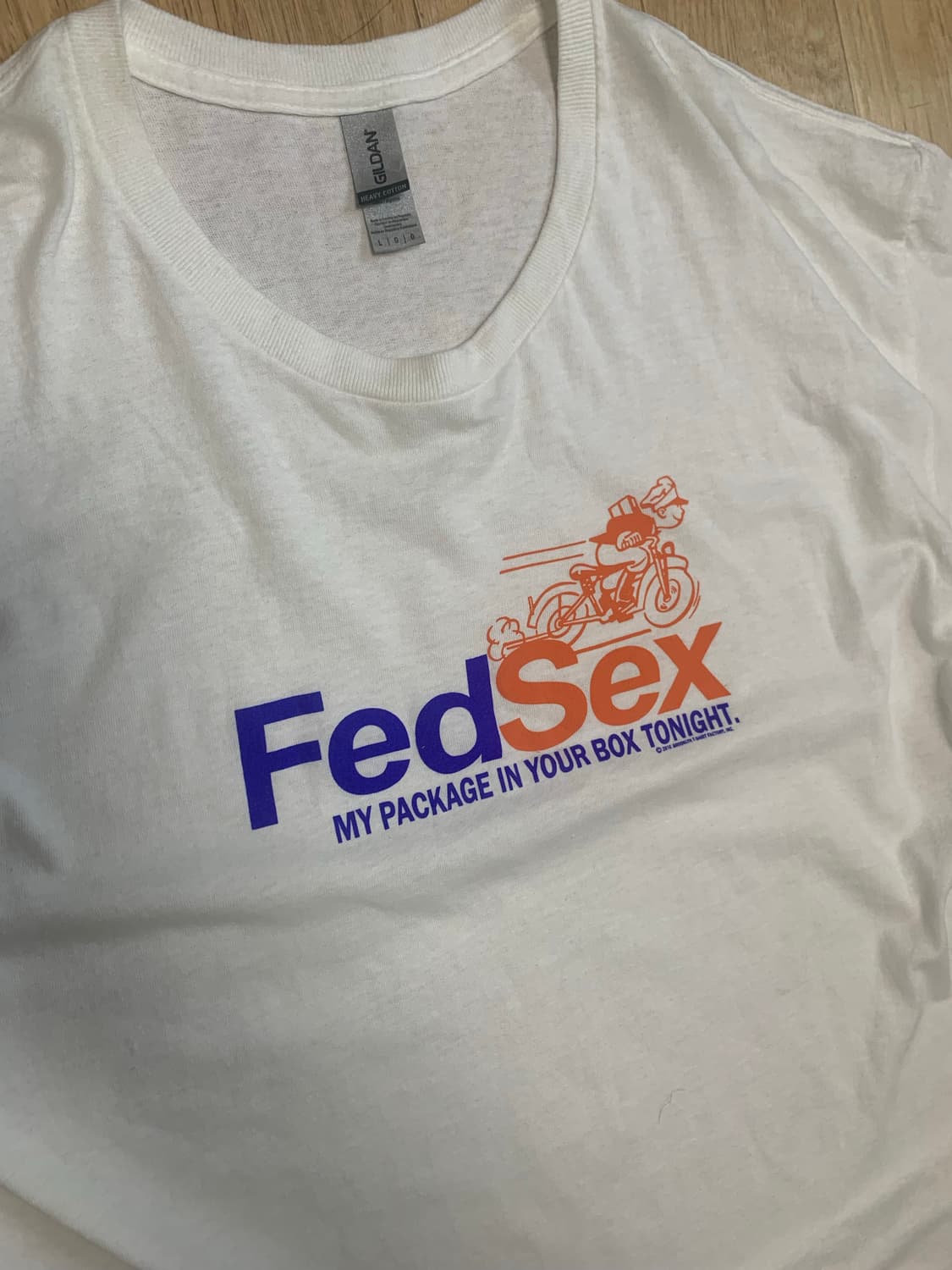 [L] Fedsex 패러디 유머 티셔츠 상품이미지2