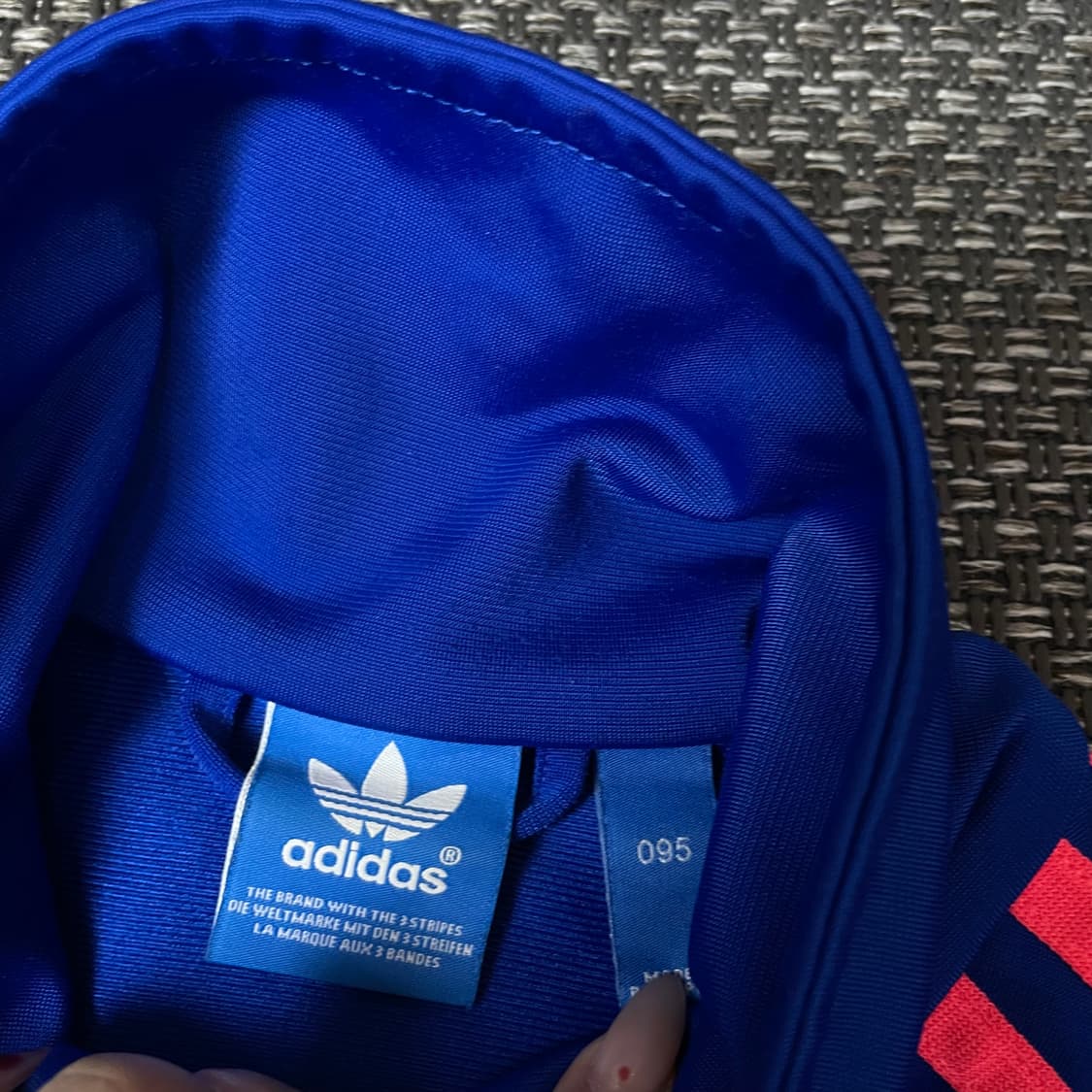 아디다스 형광핑크 네이비 트랙탑 져지 95 상품이미지4