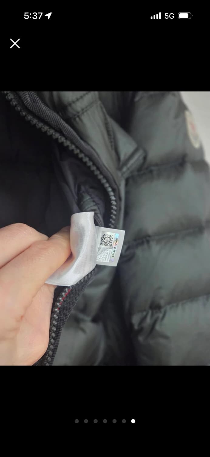 몽클레어 다크 그린 경량 패딩 상품이미지6