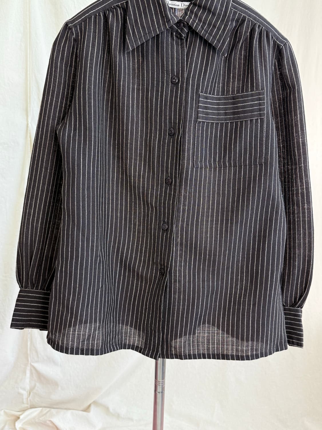 Christian Dior 울 스트라이프 셔츠 상품이미지4