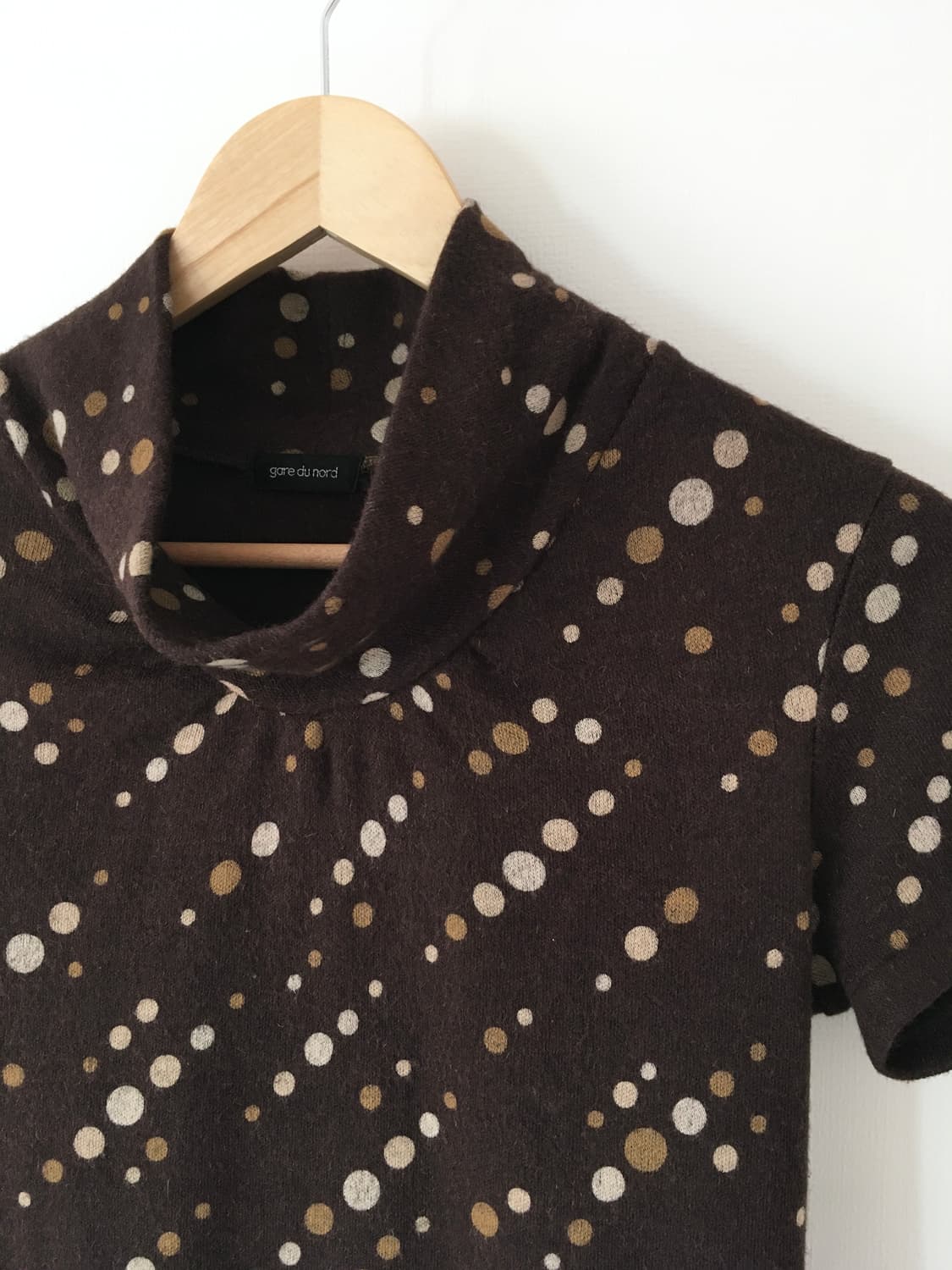half neck dot top 상품이미지4