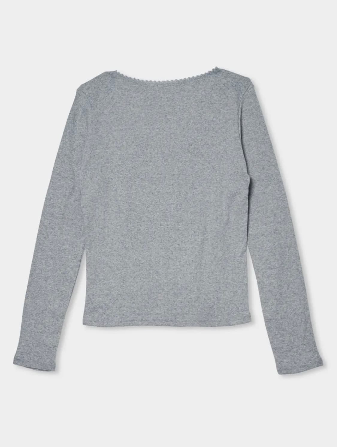 마그넷 Tuto Lace Tee (Gray) 레이스 티 그레이 상품이미지3