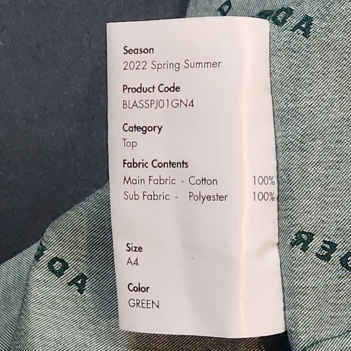 ADER ERROR 파자마 셔츠 팬츠 셋업 상품이미지4