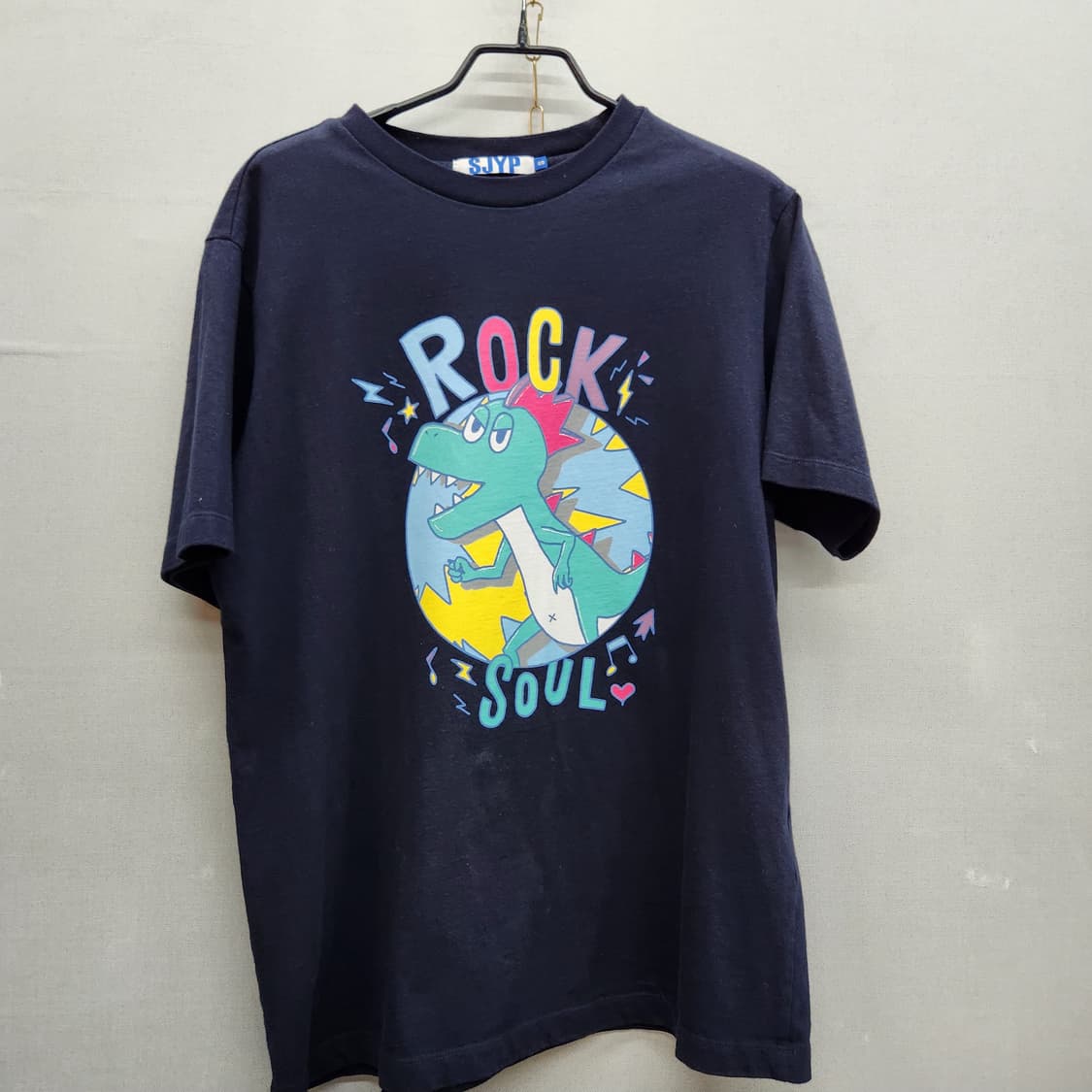 SJYP 공룡 디노 빅프린팅 반팔티 S(M) 상품이미지1