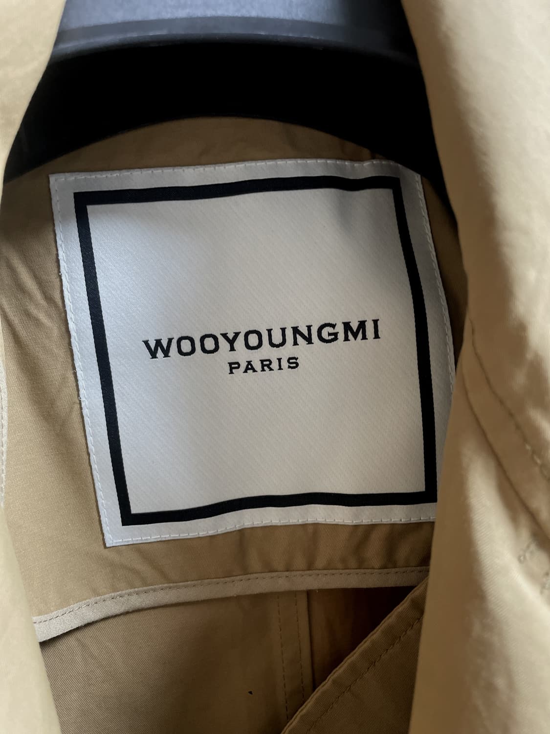 21SS 우영미 크롭자켓 베이지 46 판매 상품이미지7