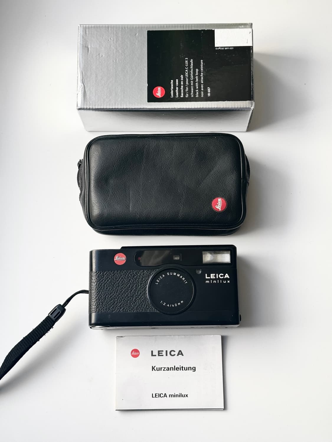 라이카 미니룩스 블랙 🖤 상품이미지2