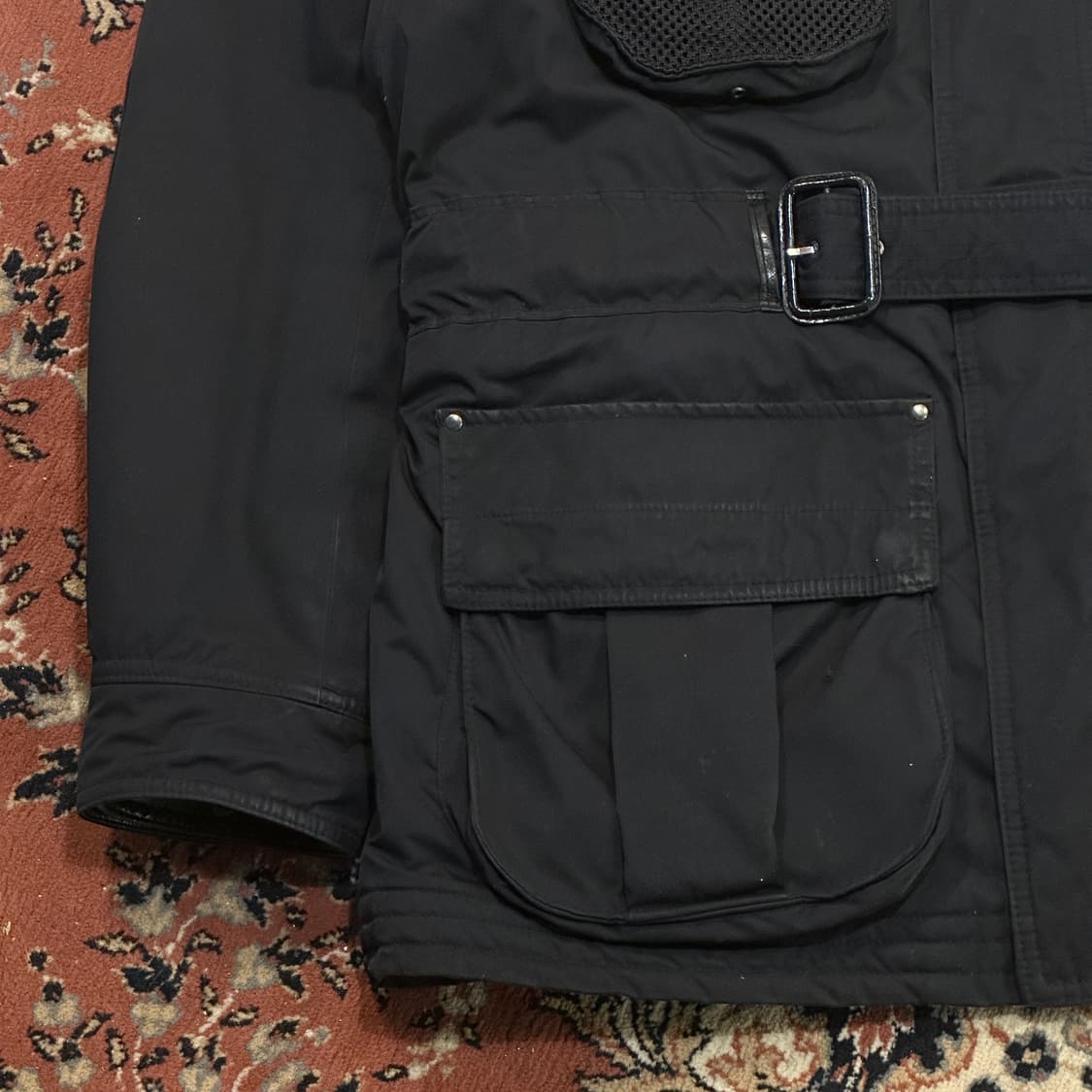 폴로 랄프로렌 유틸리티 헌팅자켓 블랙 (XL) 상품이미지5