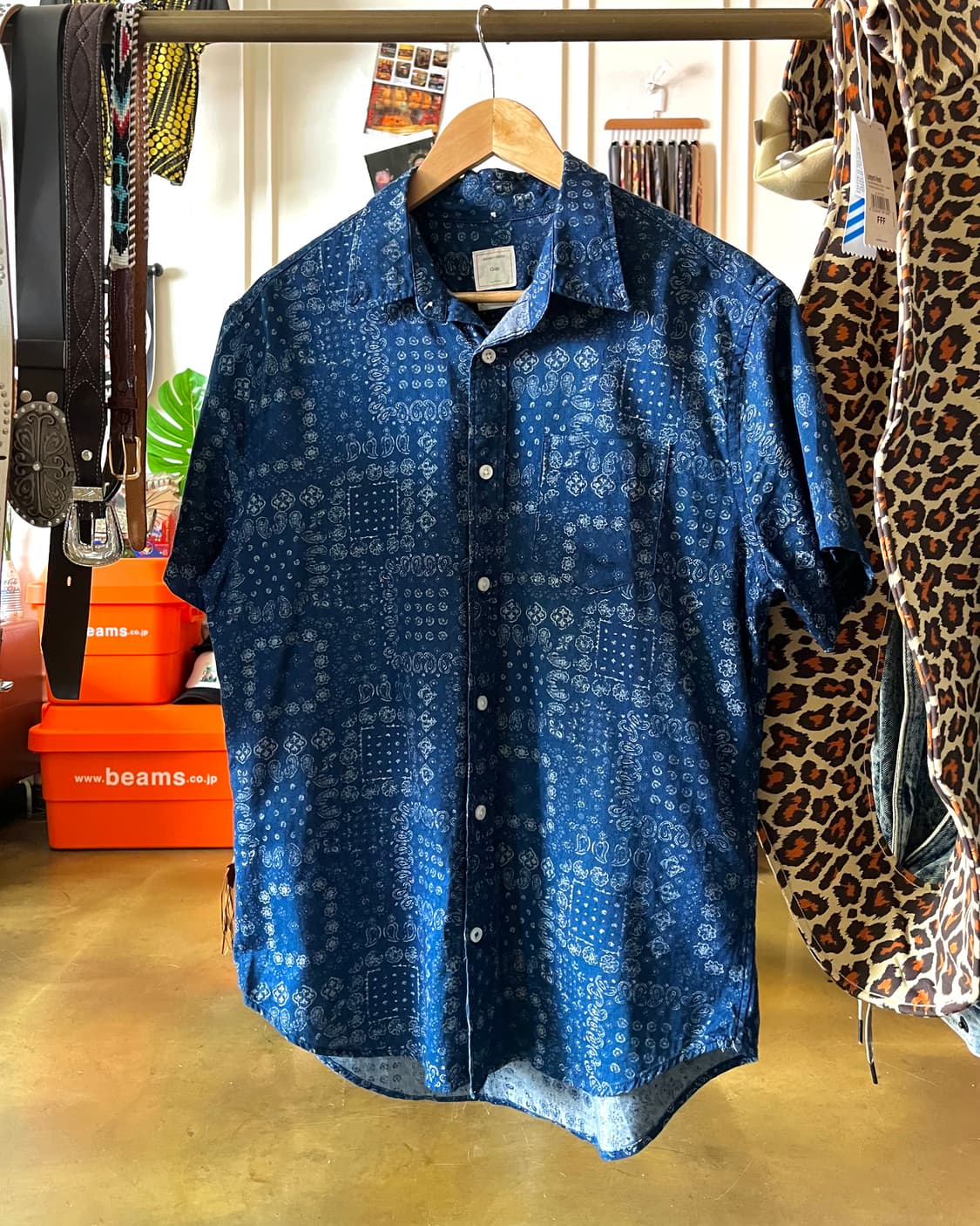 GAP Bandana Paisley 1/2 Shirt 상품이미지3