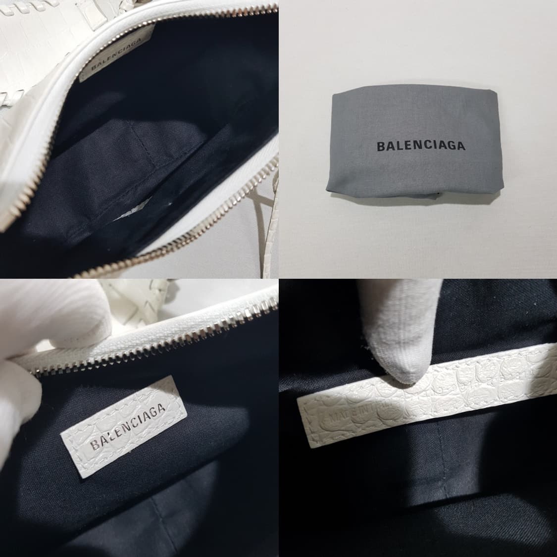 발렌시아가 크로커 패턴 르카골 숄더백 XS 상품이미지10