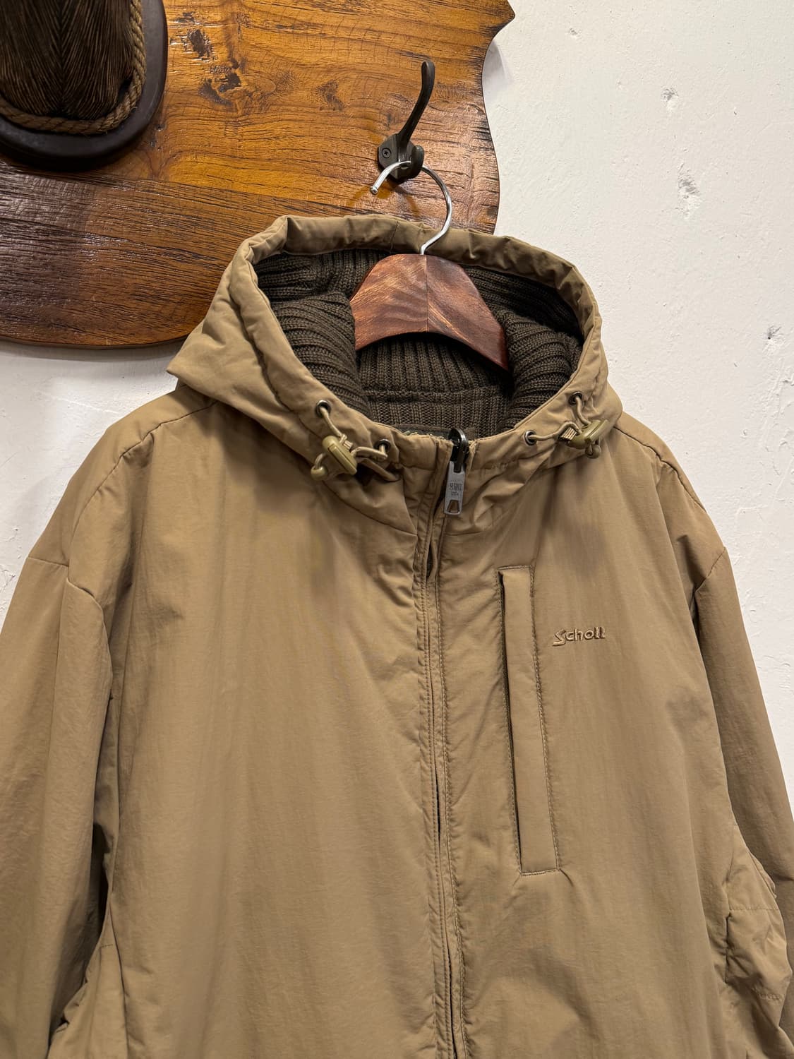 M) Schott Reversible Nylon Hood Jacket 상품이미지3