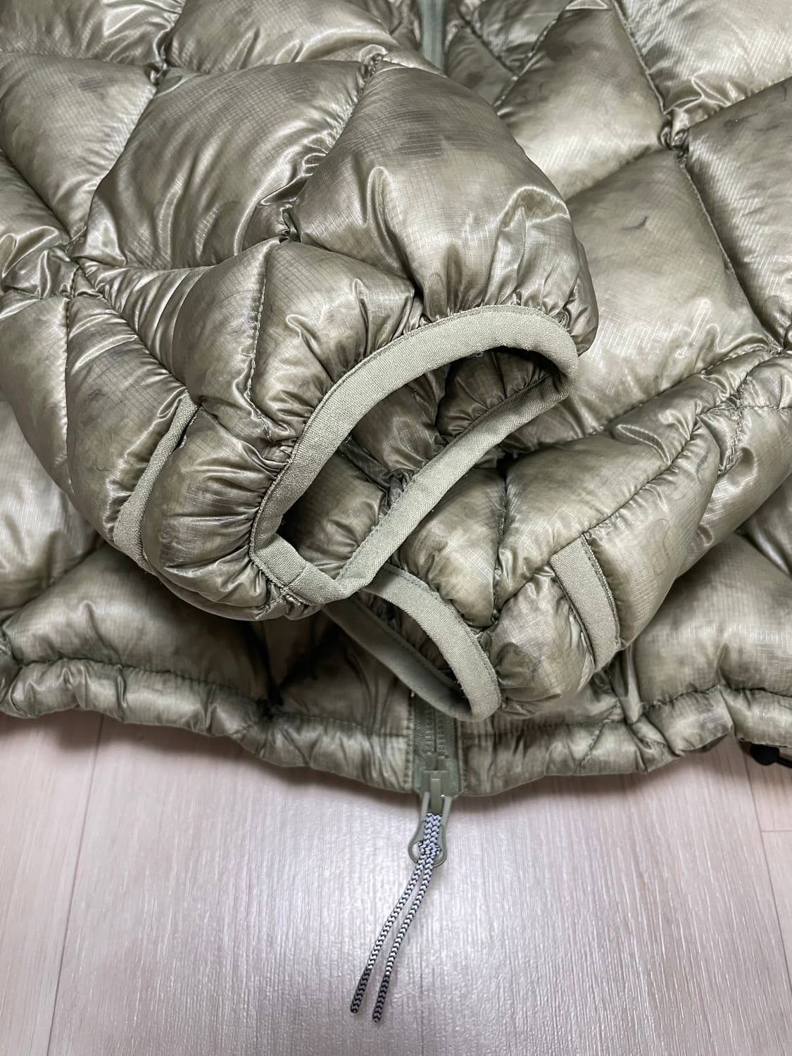 로아 누나 세이지그린 800 다운 자켓 XL 상품이미지3