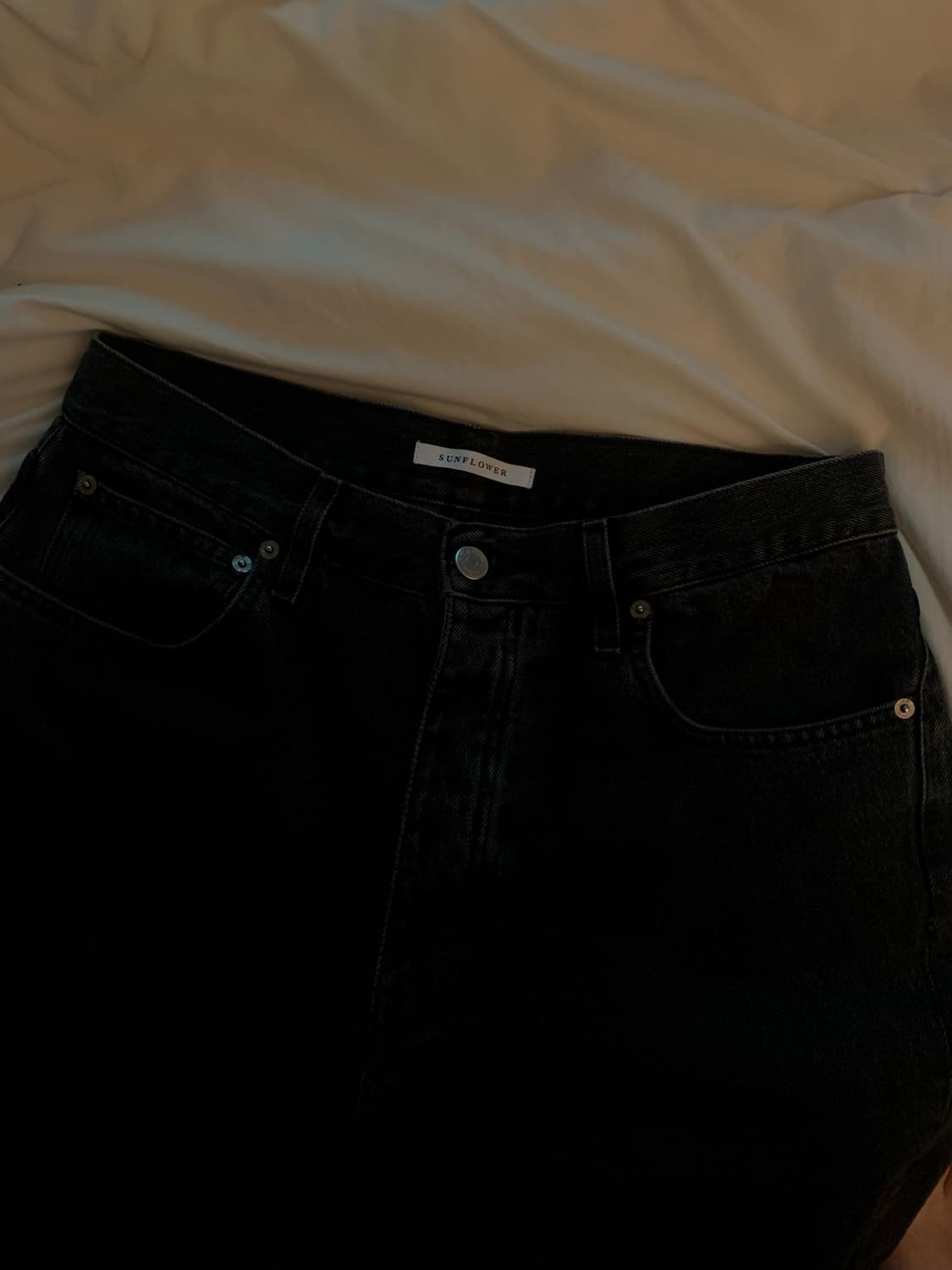 선플라워 와이드트위스트데님 32/32 상품이미지1