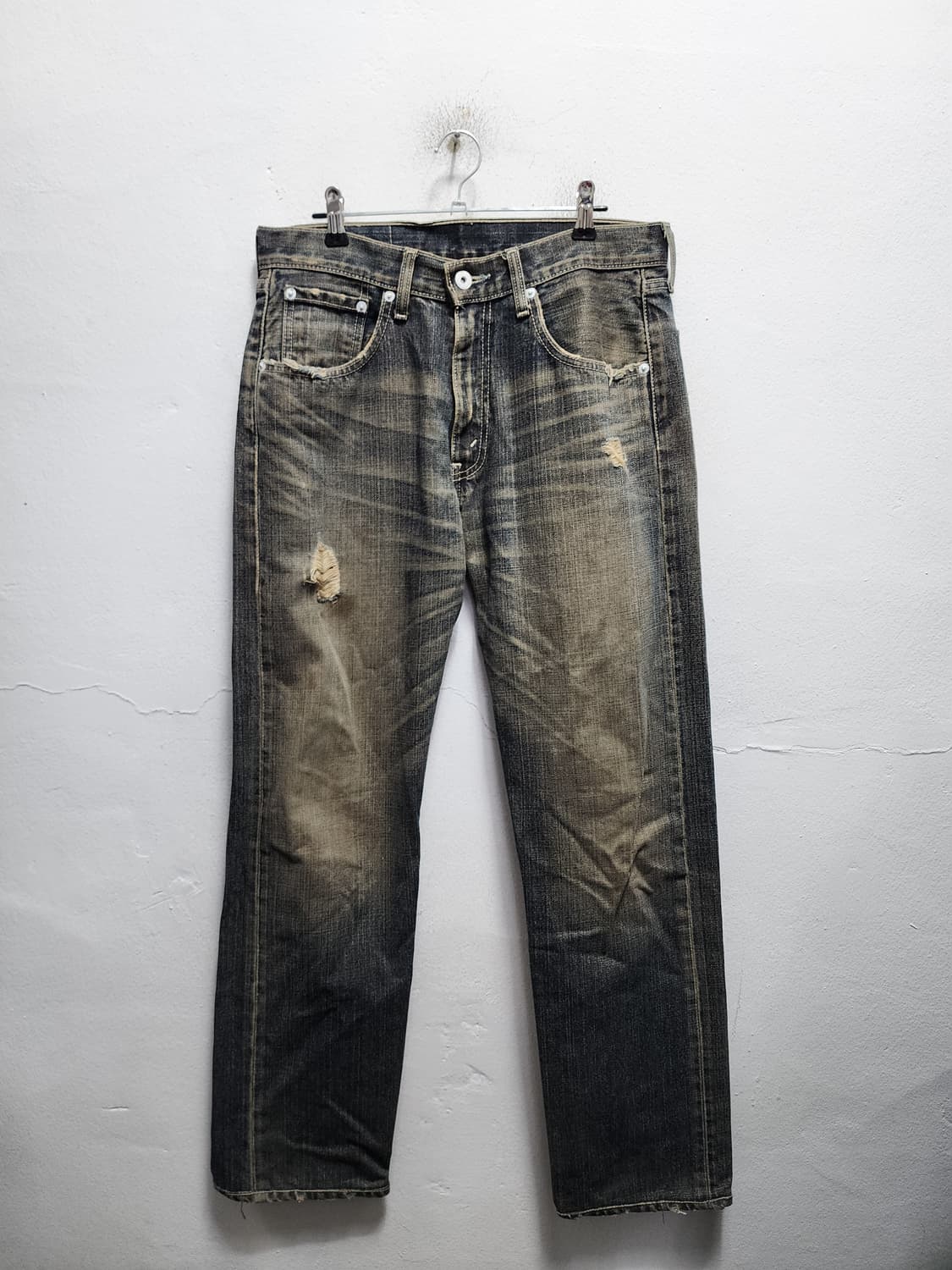 리바이스 503 데님 빈티지 워싱진 상품이미지2