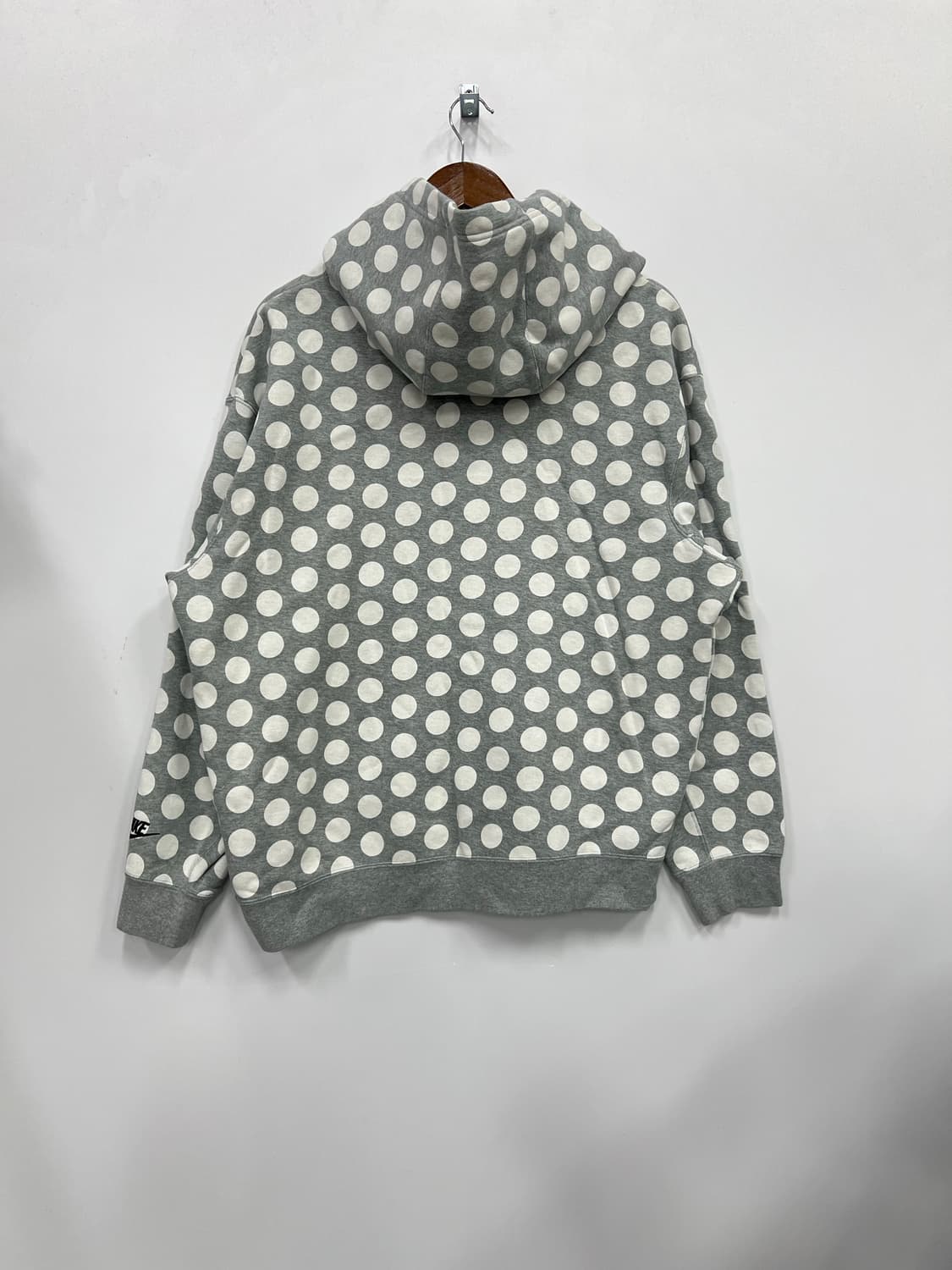나이키 회색 도트 후드티 상품이미지4