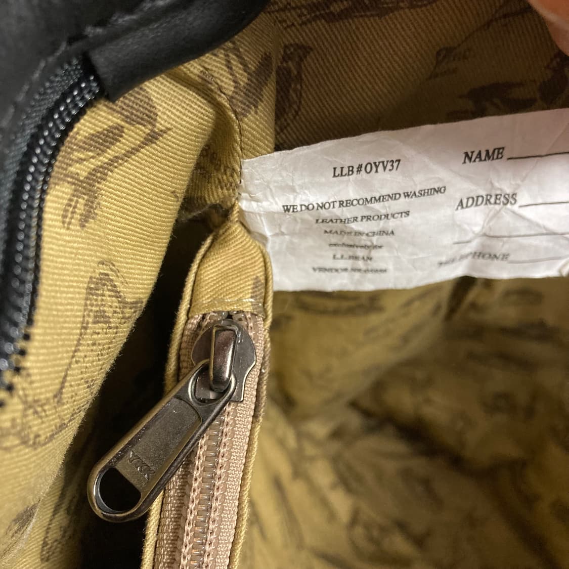 (os) 엘엘빈 레더 토트백 블랙 상품이미지9