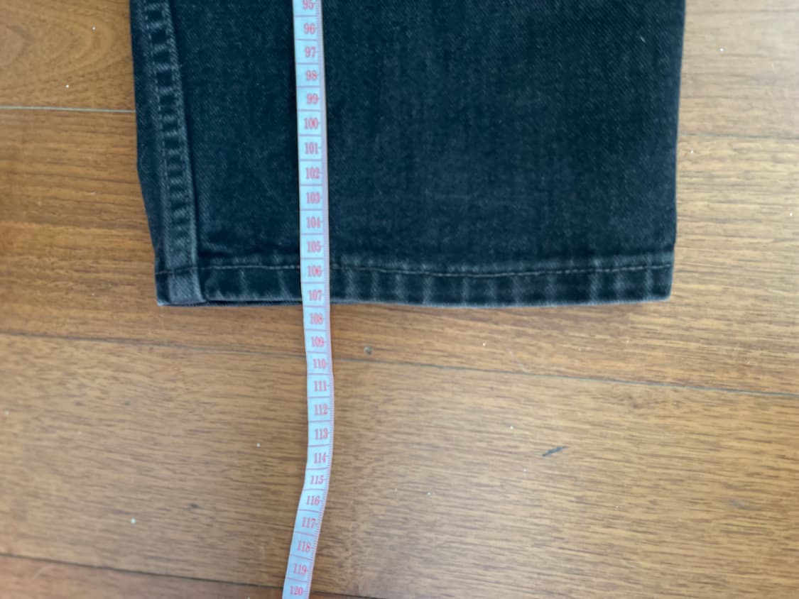 90s 리바이스 550 블랙 데님 팬츠 38x32 상품이미지8