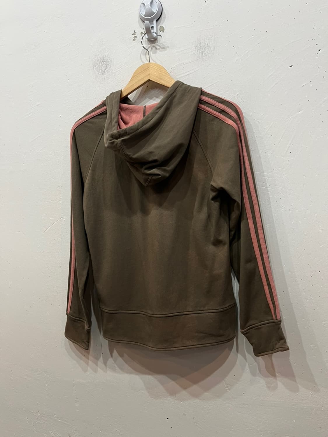 00s 아디다스 재팬 핑크로고 후드집업  상품이미지5