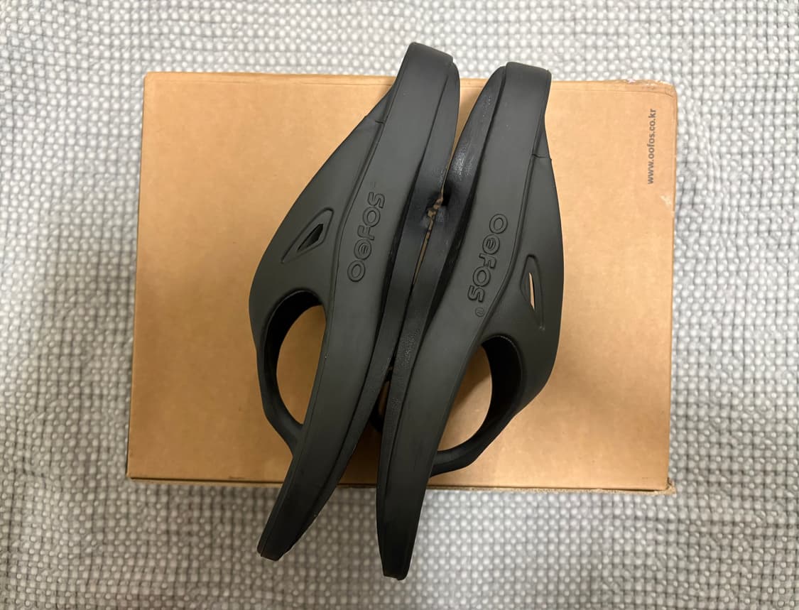 우포스 쪼리 블랙 250 상품이미지2