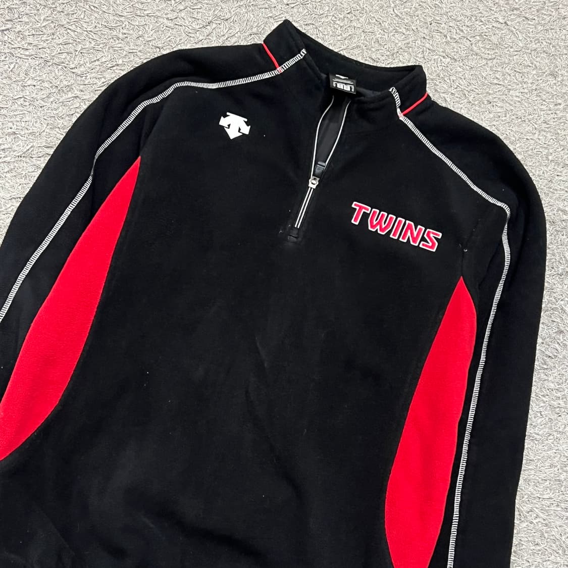 [95] 데상트 lg 트윈스 방풍반집업 상품이미지1