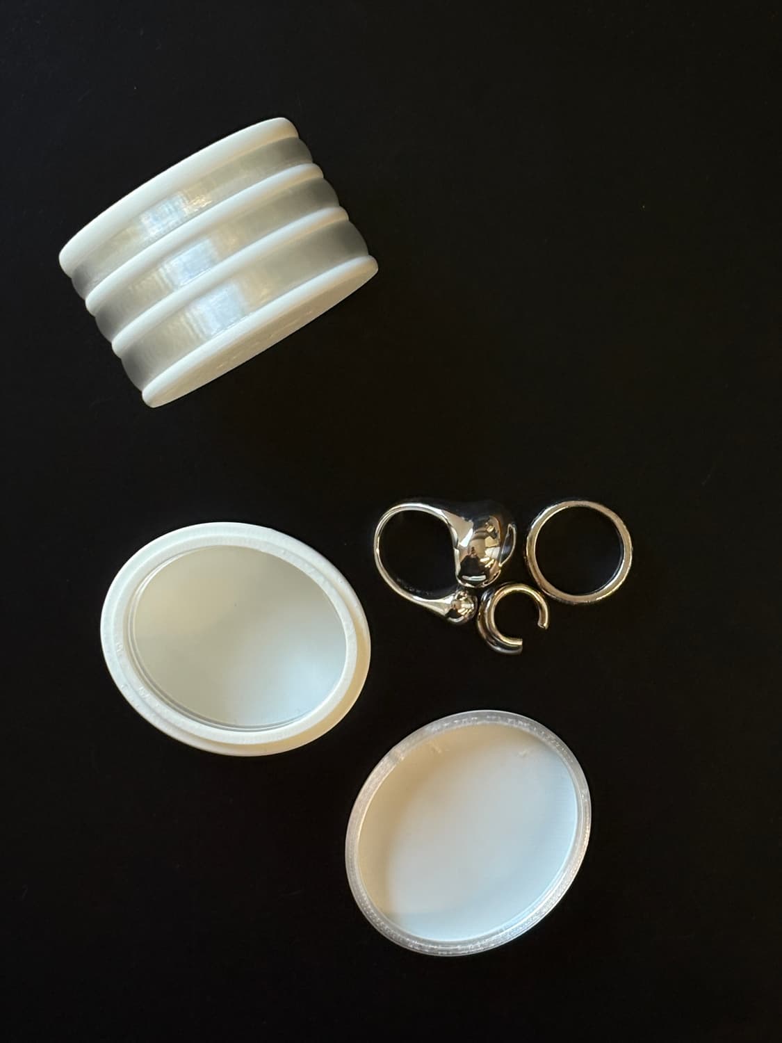 Macaron Pot - 화이트&투명 상품이미지4