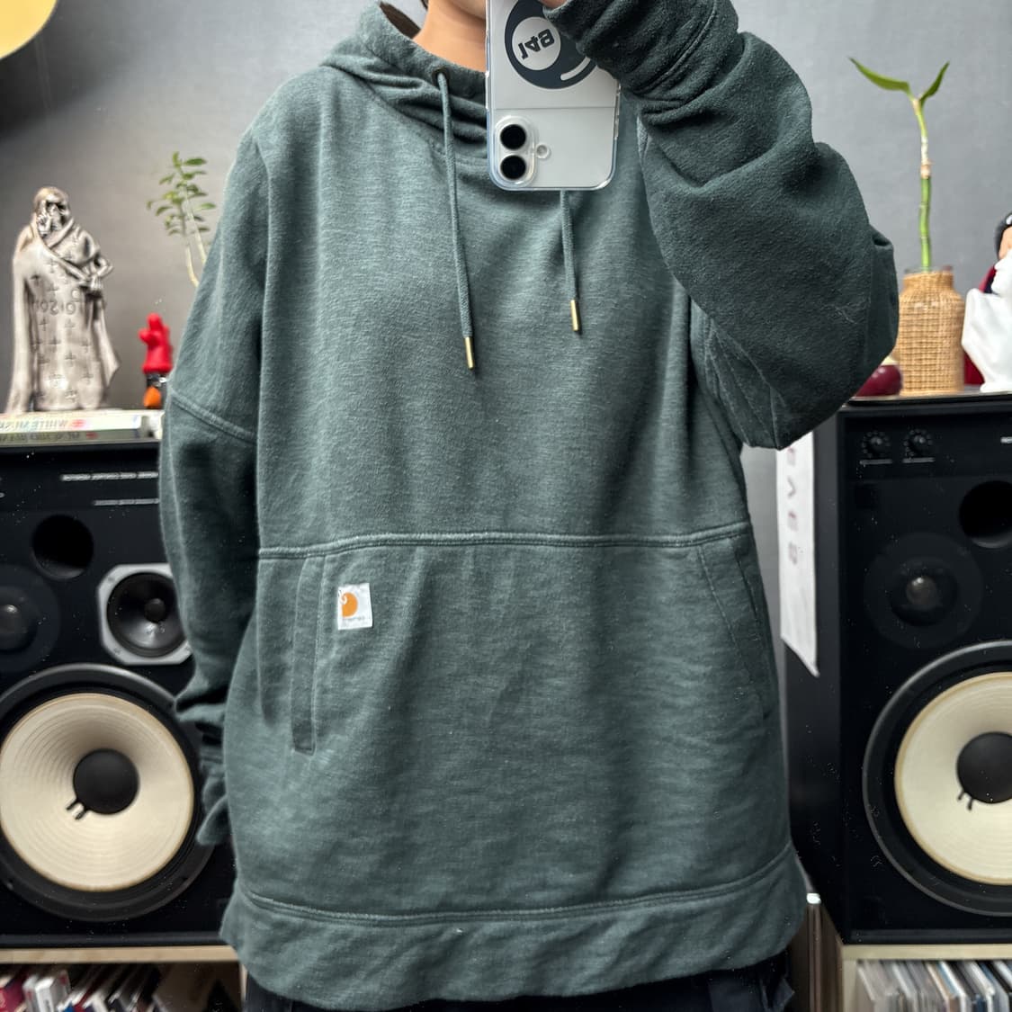 칼하트 핑거홀 스웻후드 상품이미지1