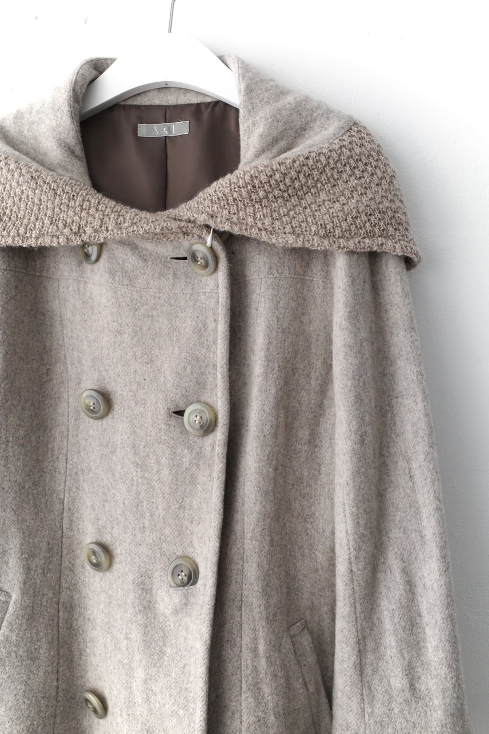 knit collar coat 상품이미지3