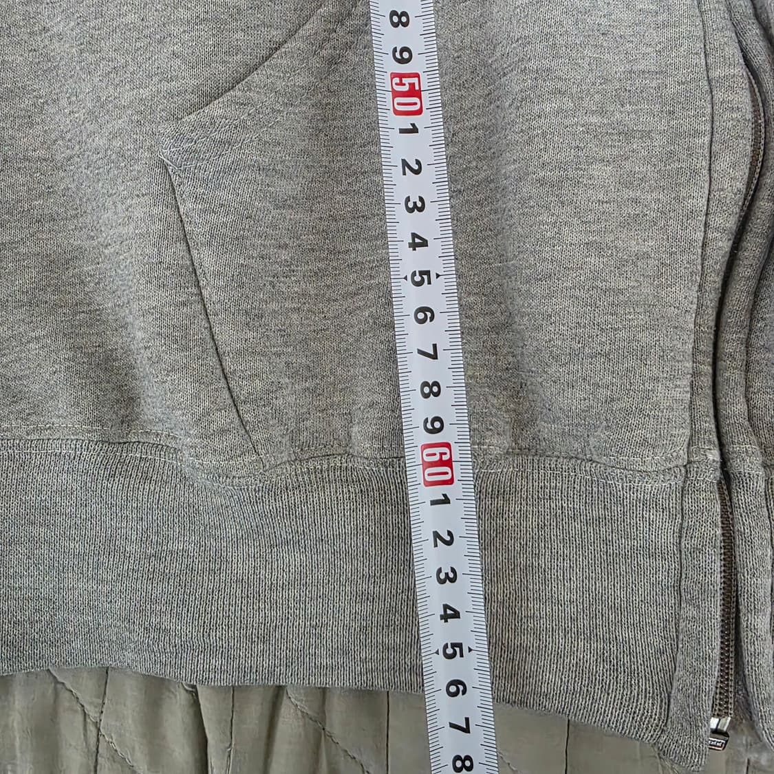 [XL] 90s 빈티지 러셀 애슬레틱 후드집업 그레이 ver. 굿컨디션 상품이미지7