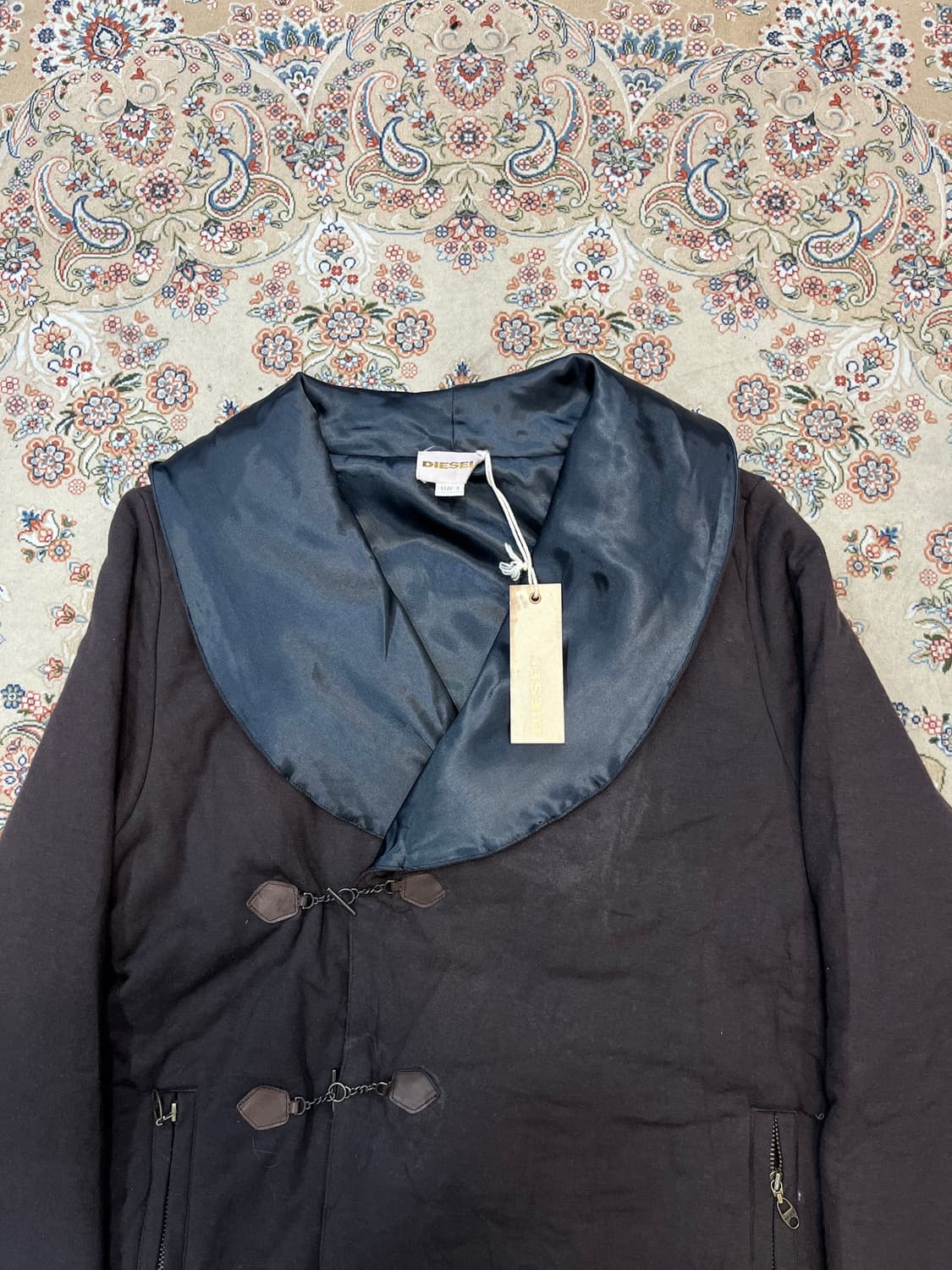 디젤 토글버튼 숄카라 하이넥 자켓 상품이미지2