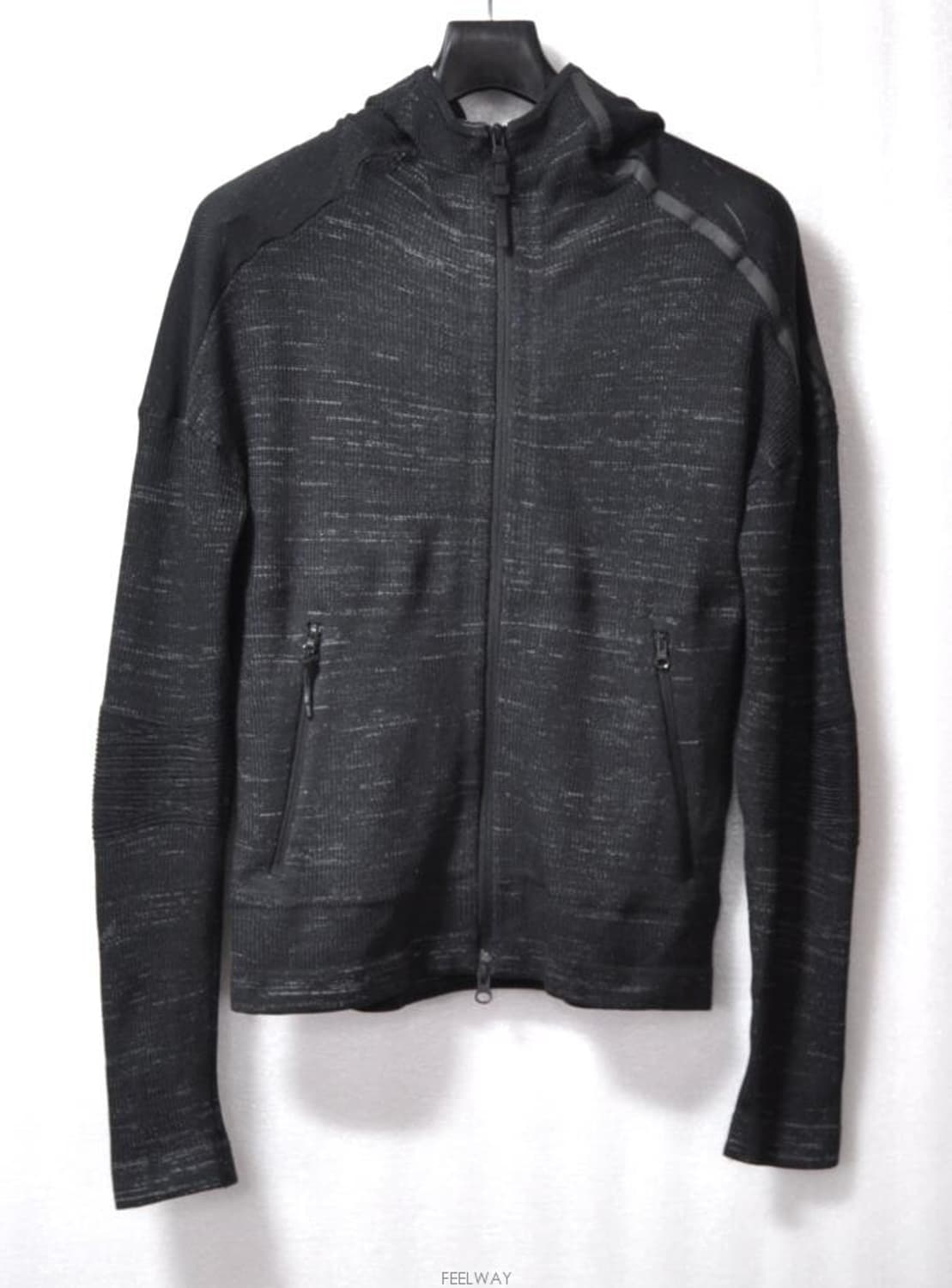 아디다스/여성후드풀집업니트식자켓(사이즈55반) 상품이미지1