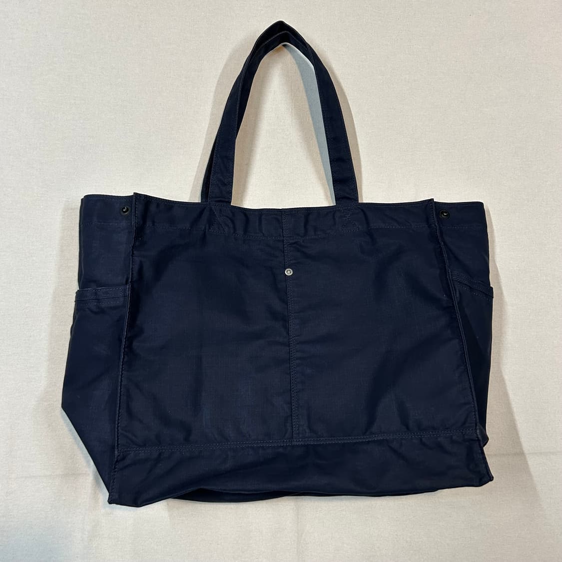 요시다 포터 큐브 립스탑 네이비 숄더백 토트백 상품이미지4