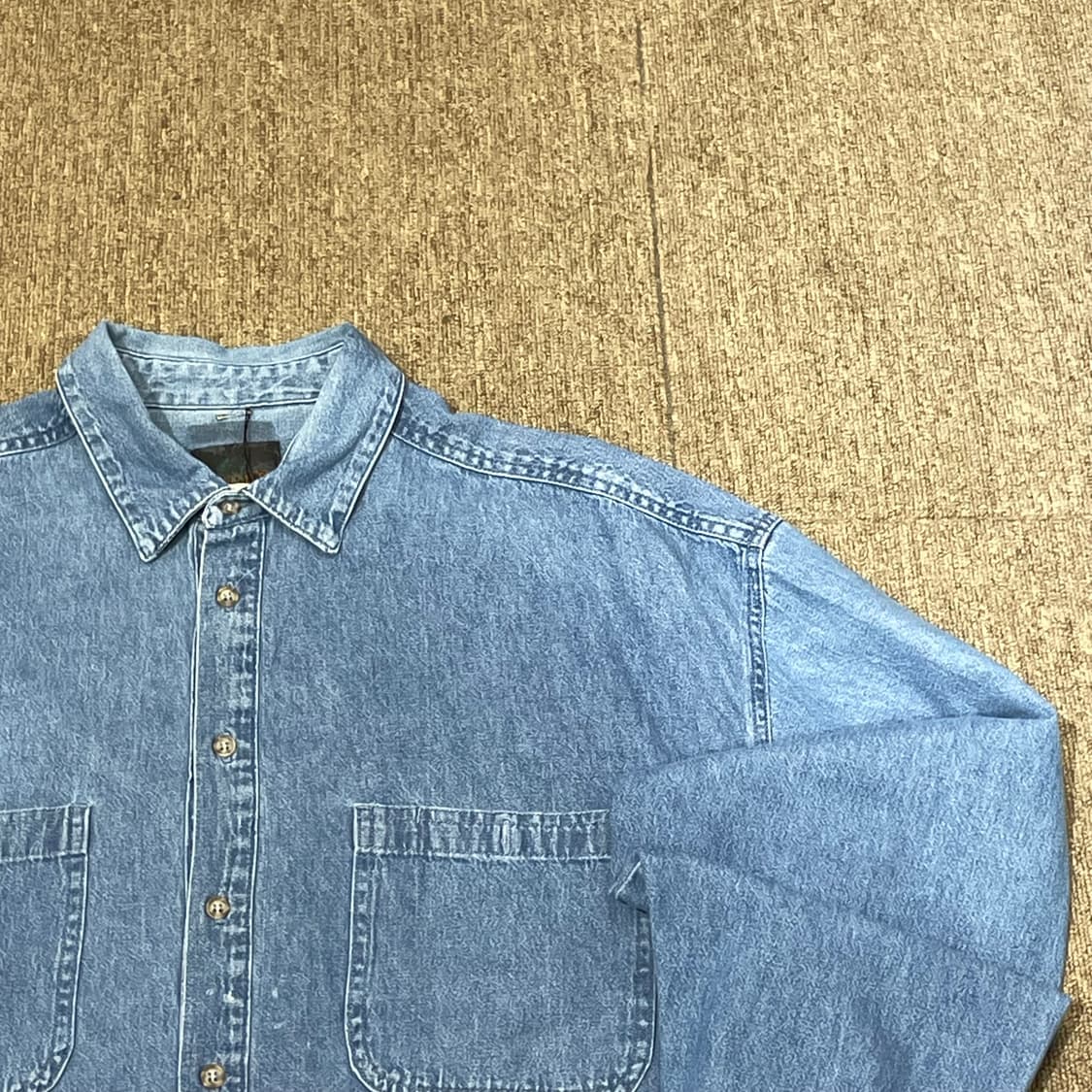 아메리칸 빈티지 데님 셔츠 상품이미지2