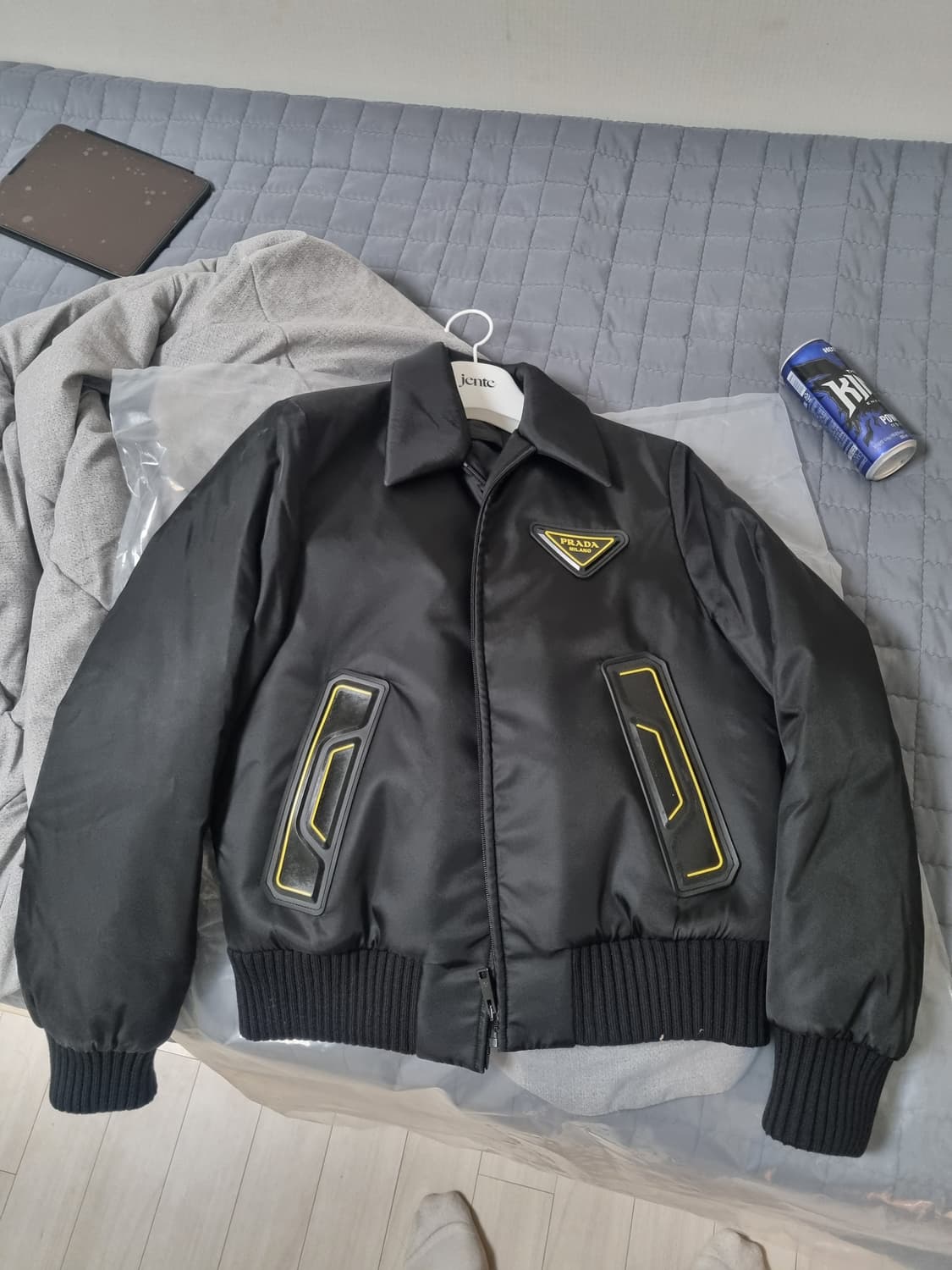 [정품] 프라다 리나일론 봄버 패딩 자켓 상품이미지1