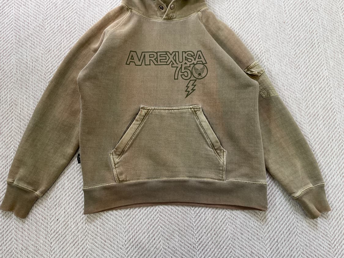 아비렉스 NY10018 후드 스웻  상품이미지2