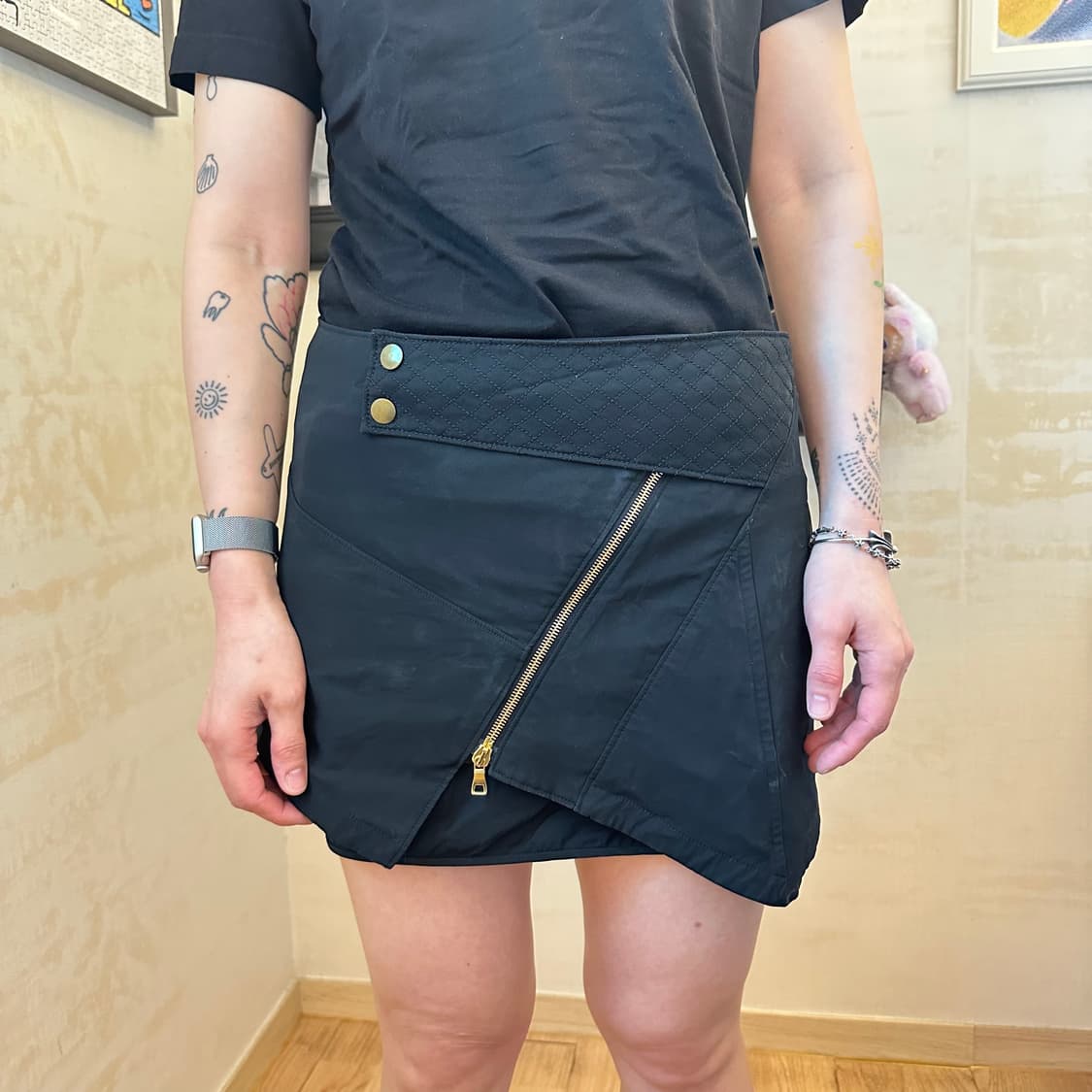 Proenza Schouler 미국 브랜드 미니 랩 스커트 상품이미지1