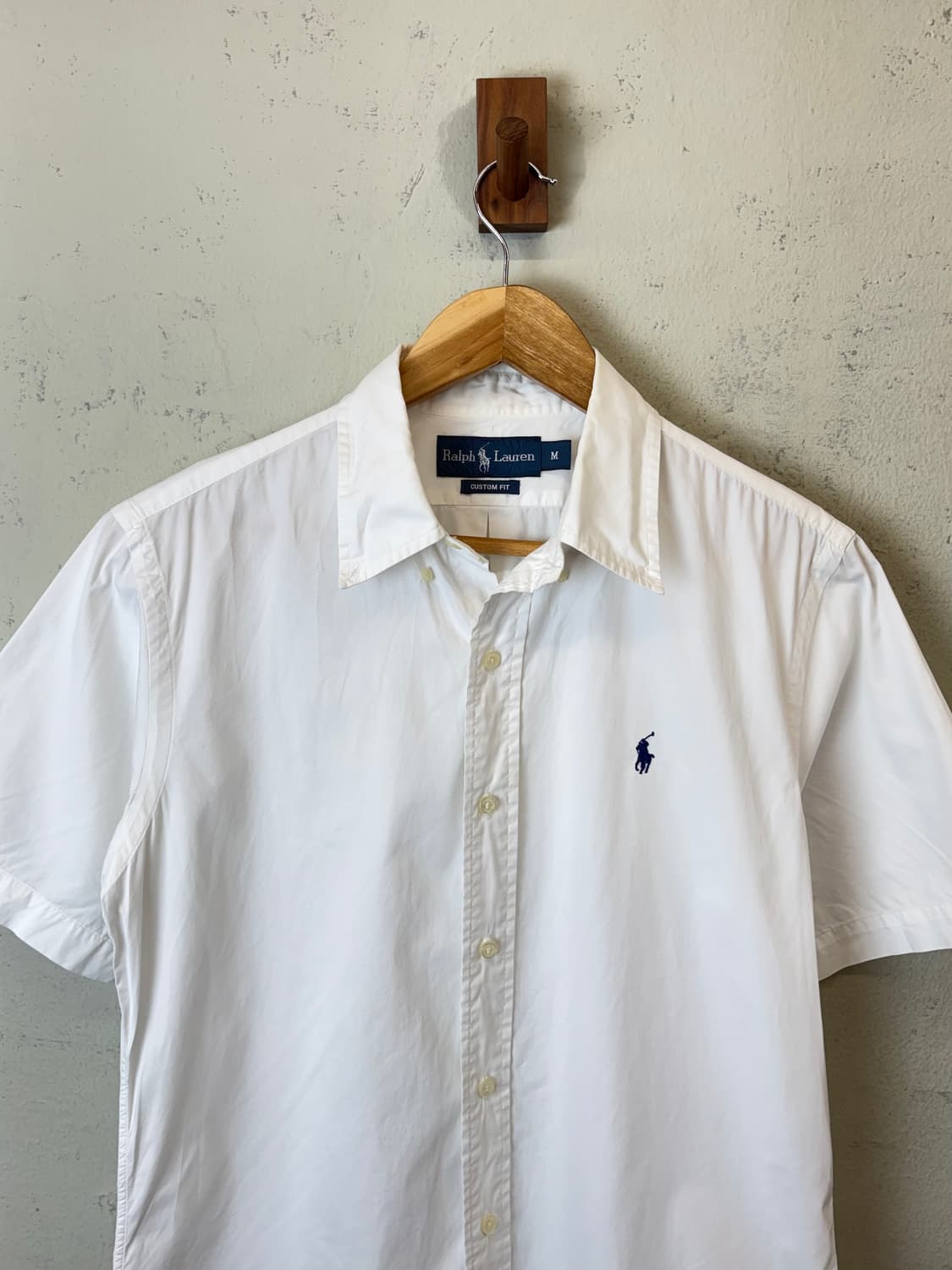 폴로랄프로렌 빈티지 화이트 반팔 셔츠 상품이미지4