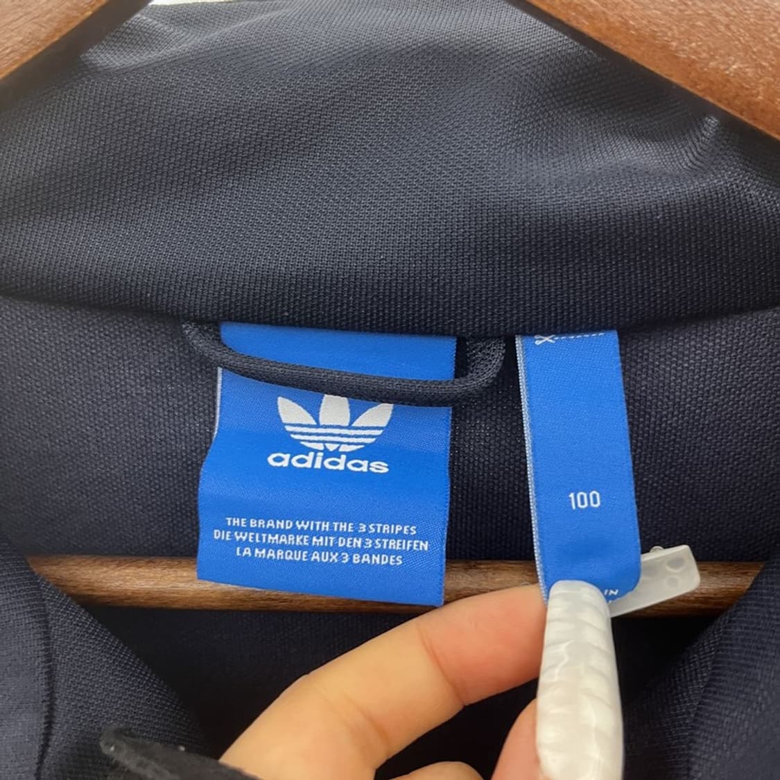 아디다스 베켄바우어 빈티지 캐주얼 져지 집업 100 C10971 상품이미지5