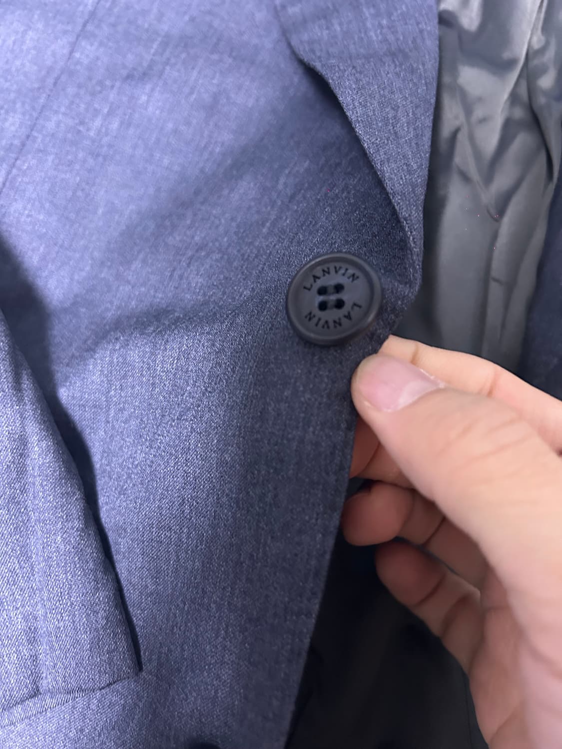 일제 랑방 울 블레이저 사이즈 105~110 상품이미지3