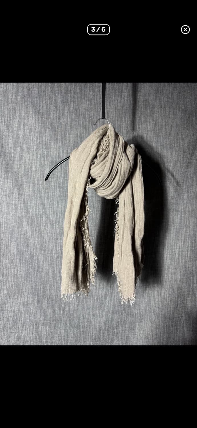 R13 디스트로이드 빈티지 머플러 상품이미지3