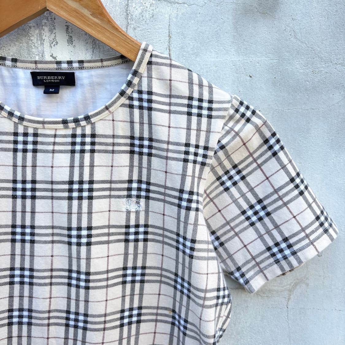Burberry 버버리 노바체크 반팔 티셔츠 상품이미지4
