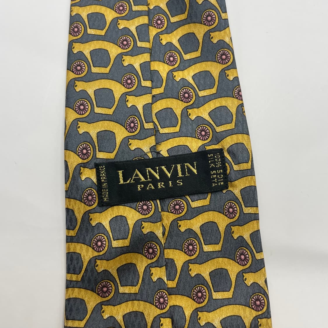 776) (LANVIN) 랑방 패턴 넥타이 상품이미지5